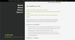 Desktop Screenshot of koinoo.it